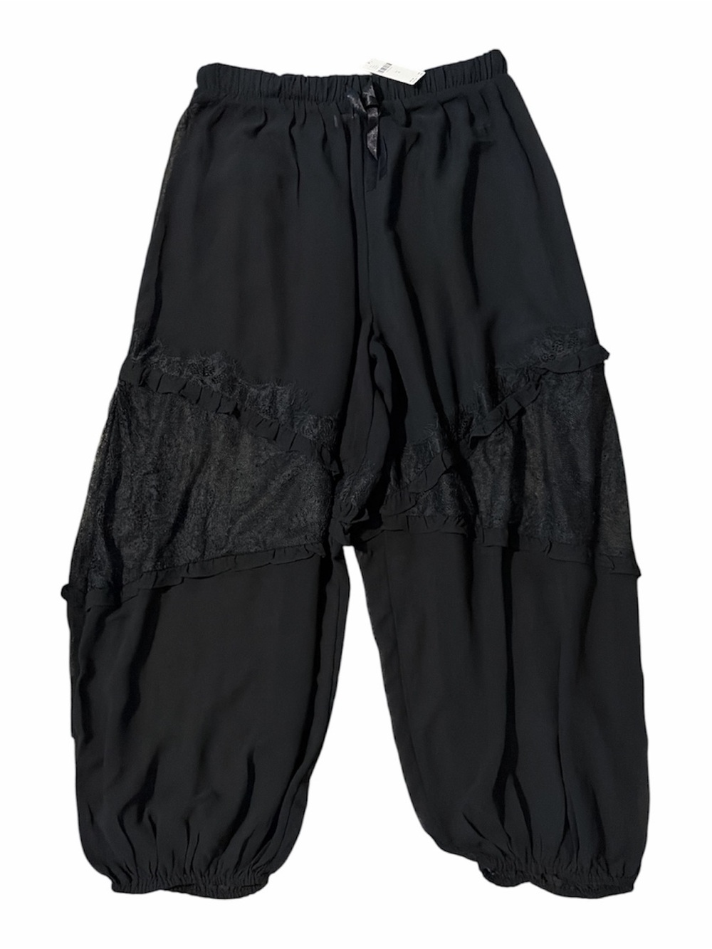 Anthropologie sheer lace pants
